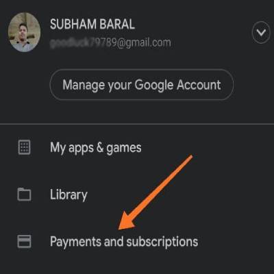 Gogle Payment method