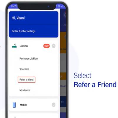 Jio fiber referral