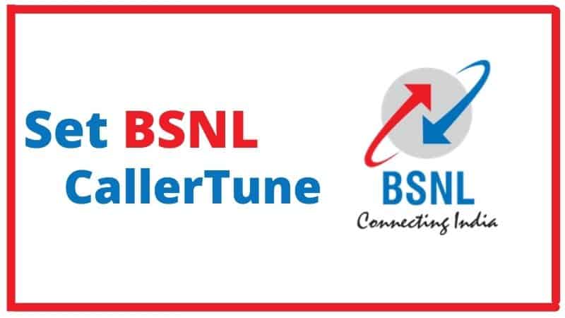 Set BSNL Caller tune