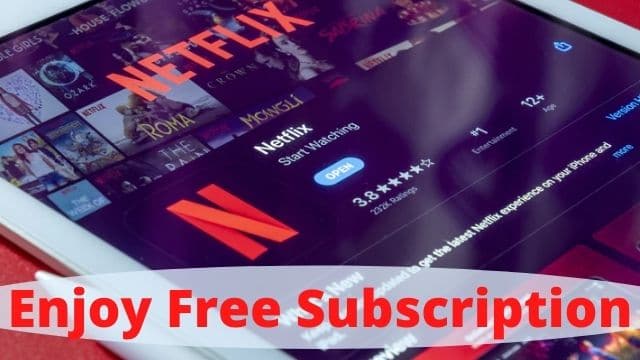 netflix free subscription
