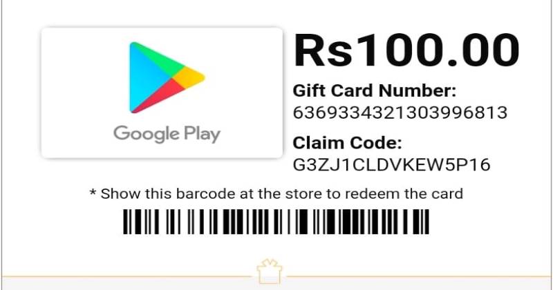 Google Play Redeem Codes