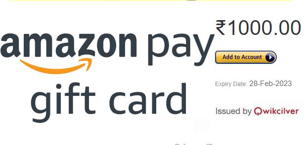 1000 Amazon gift card